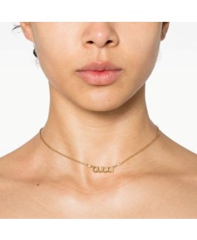 구찌 GUCCI 레터 목걸이 774693