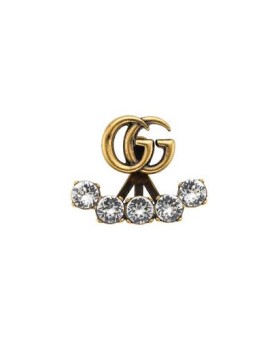 구찌 크리스탈 GG 싱글 귀걸이 605853
