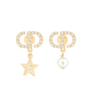디올 Petit CD Lucky Charms 귀걸이 E3714