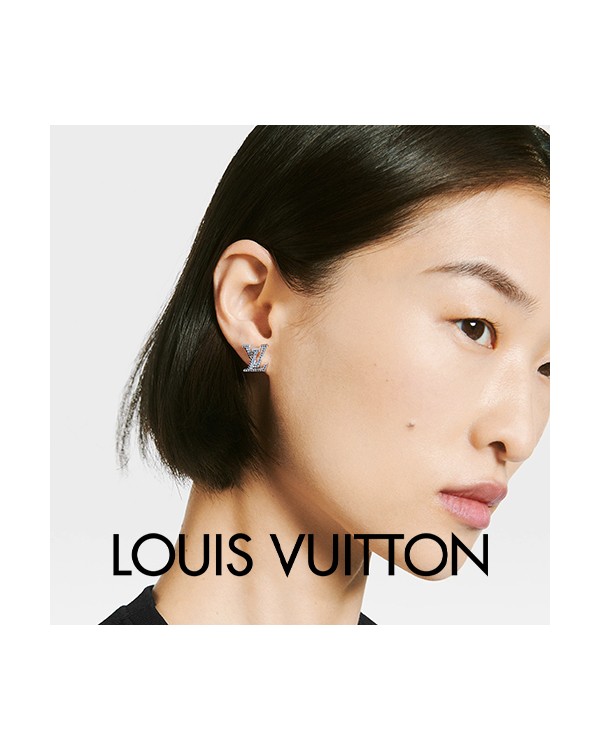 루이비통 LV 아이코닉 아쿠아마린 귀걸이 M00987