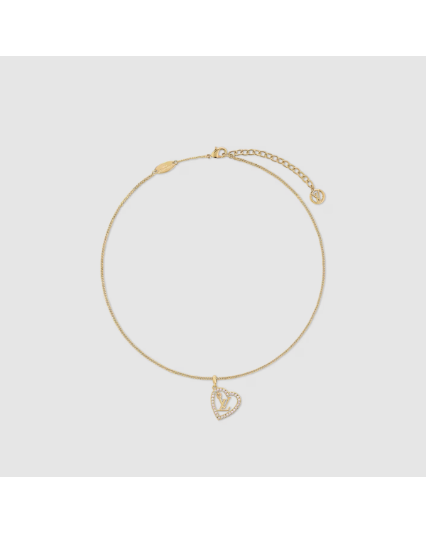 루이비통 마이 LV 하트 목걸이 M02310
