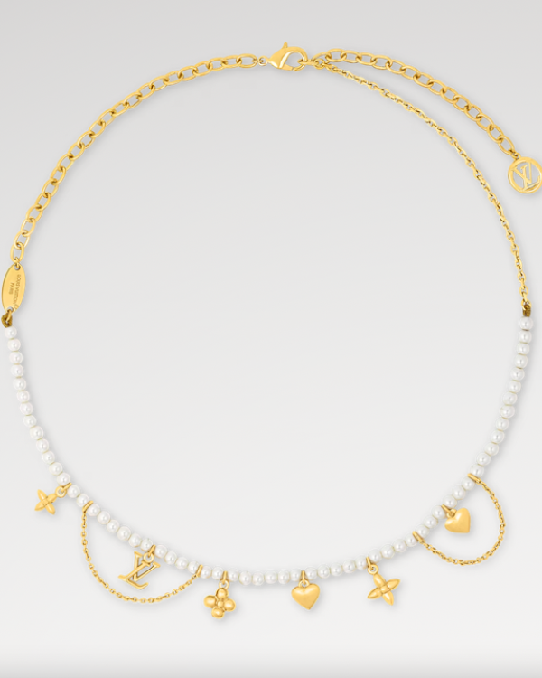 루이비통 BLOOMING PEARLS 목걸이 M02388