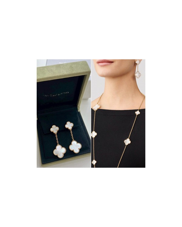 반클리프 반 클리프 앤 아펠 선물용풀셋 2모티브 자개 귀걸이