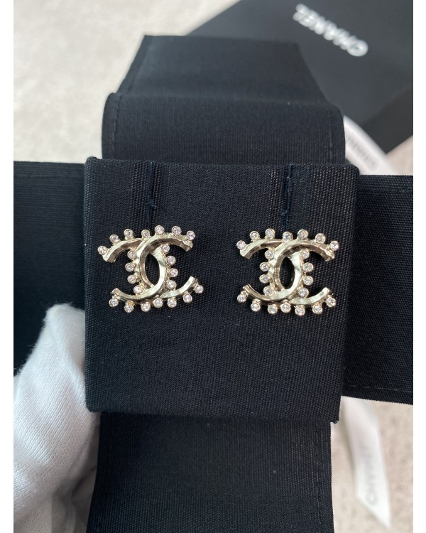 샤넬 CC로고 이어링 귀걸이
