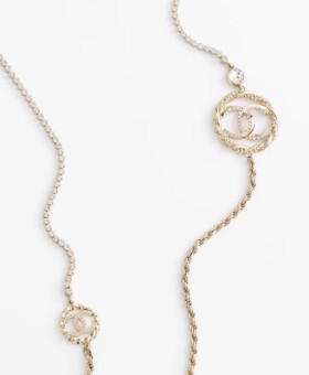 샤넬 ﻿ 네클리스 목걸이 Diamantés Gold
