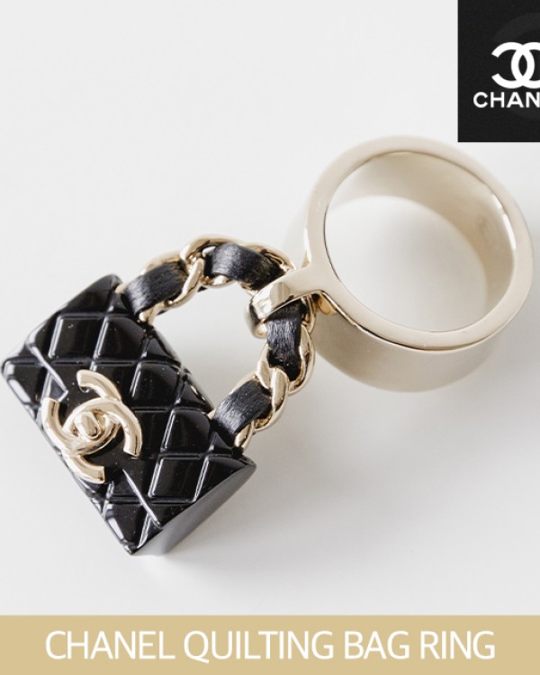 샤넬 퀼팅백 반지 Ring