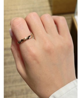 샤넬 코코크러쉬 미니 베이지골드 반지