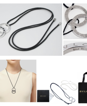 불가리 남자 여자 목걸이 포투나그란데 펜던트 선물용 생일
