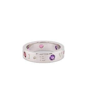불가리 다이아몬드 자수정 반지 ct tw Ring