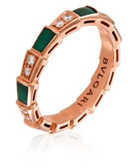 불가리 세르펜티 바이퍼 반지 Rose Gold Ring