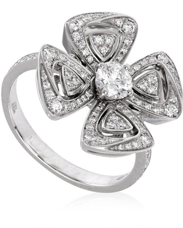 불가리 피오레버 반지 여성 Gold Ring