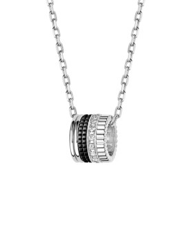부쉐론 콰트로 블랙에디션 펜던트 라지 목걸이 다이아몬드